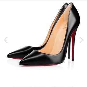 Christian louboutin So Kate Black patent pumps
